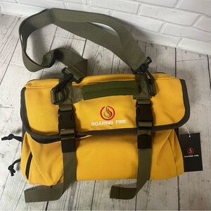 ROARING FIRE® THE PACK MULE TOOL ROLL BAG Yellow New